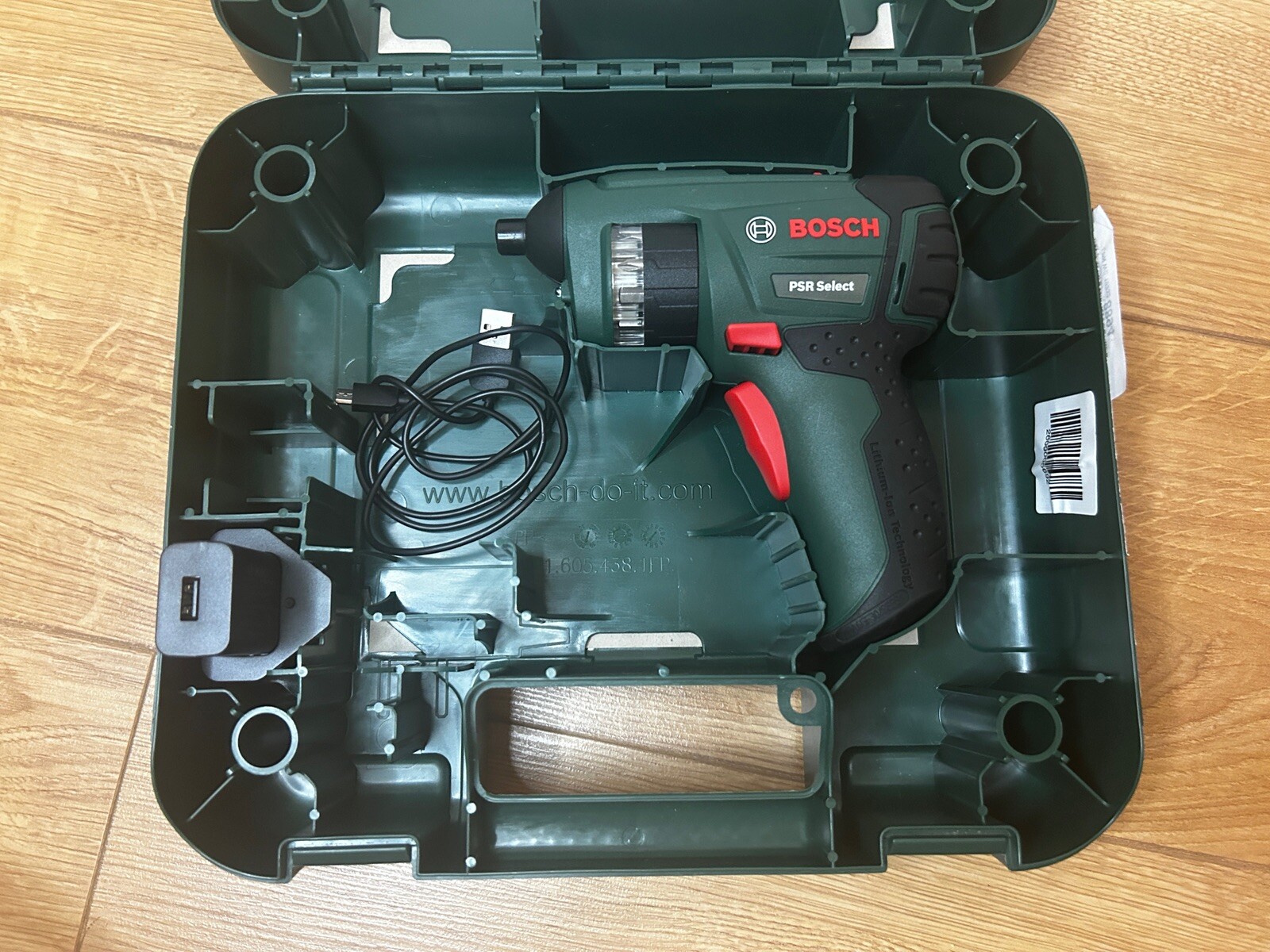Bosch PSR Select Cordless Screwdriver 3.6 V LithiumIon Battery 708549167689 eBay