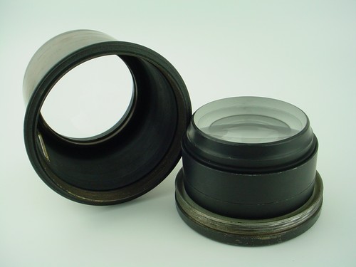 Kollmorgen 14 Inches Optical Corp Vintage Brass Lens - Nice Large Glass - Picture 7 of 8