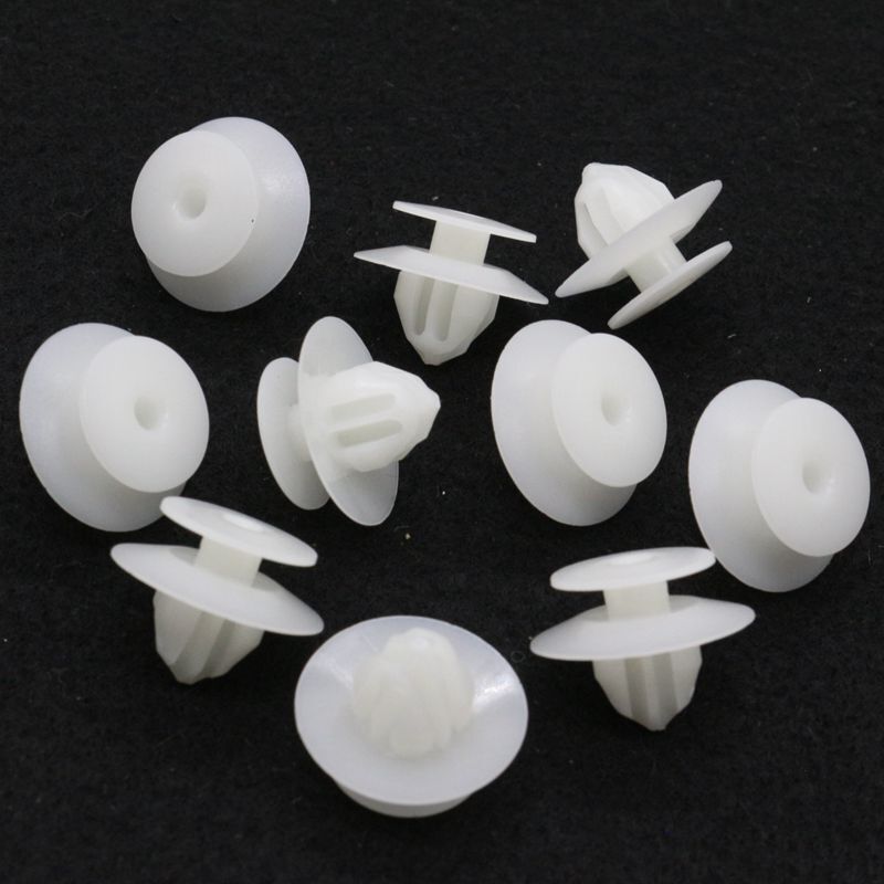 10Pcs Door Moulding Retainers Sill Trim Panel Clips Fits