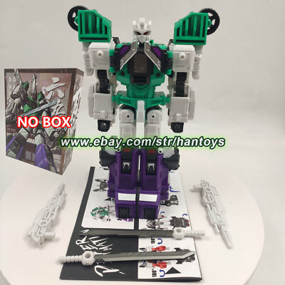New Robot JINBAO Sixshot G1 The Headmasters Action Figure 7'' Kids Toys No Box
