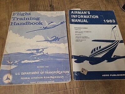 Flight Training Handbook AC 61-21A  Revised 1980 Airman's Manual 1983