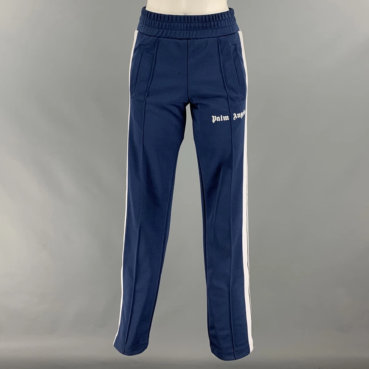 Palm angels blue joggers new arrivals