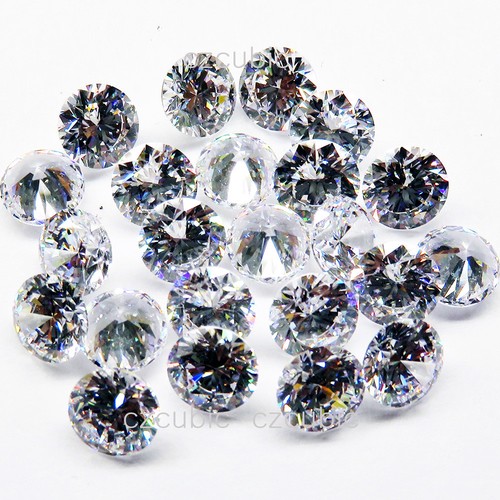 LOTE DE PIEDRAS SUELTAS DE ZIRCONIA CÚBICA DE GRAN CALIDAD CADA UNA DE 20 PIEZAS ENVÍO EN EE. UU. - Imagen 8 de 30