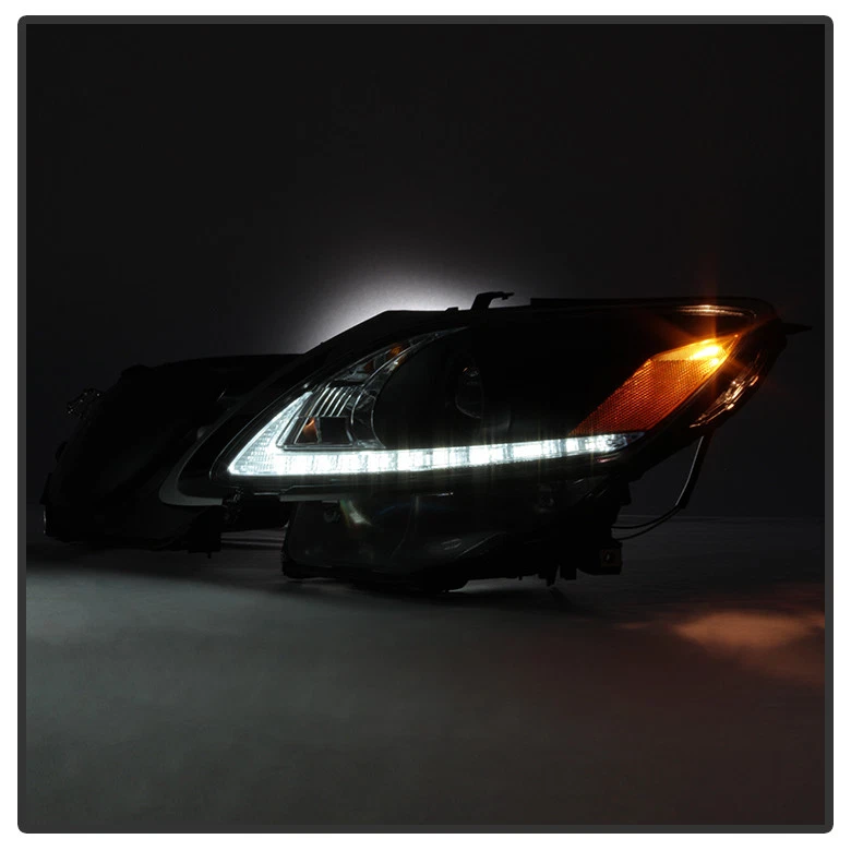 For Blk 2006-2011 Lexus GS300 GS350 HID Xenon LED Strip DRL Headlights Headlamps - Изображение 4 из 4