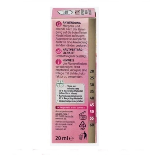 Balea Concentrate Against Pigment Spots Whiten Facial Care Reduce Wrinkles 20ml - Picture 11 of 13