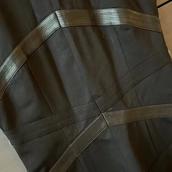 Mini abito nero Versus Versace IT taglia 42