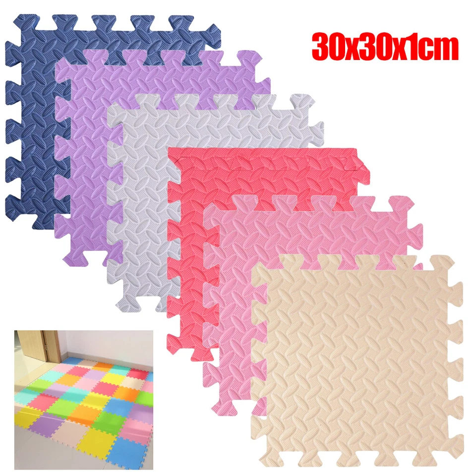 8X Exercise Mat Non-slip Mat Tatami Sports Tile Floor Mat Fitness Equipment Yoga - Image 2 of 4