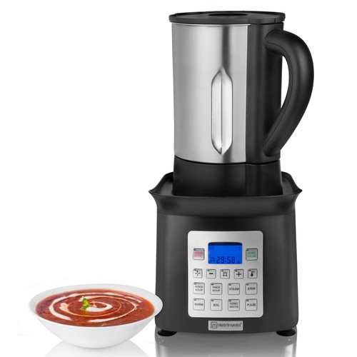 Nutrimaster Soup and Go Pro Smoothie Sorbet Sauce Maker Blending Mixer Juicer