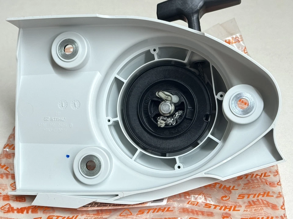 ARRANCADOR REBOBINADO STIHL OEM 4238 190 0302 TS410 TS420 TS410A TS420A CON CUBIERTA -A Foto 2 de 4