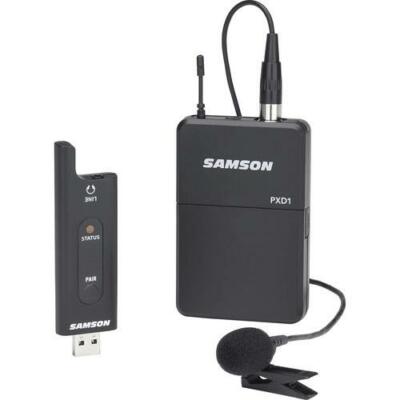 New Samson SWXPD2BLM8 Live Streaming & Presentation USB System LM8 Microphone