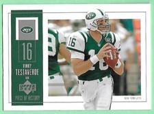 2002 Upper Deck Football Vinny Testaverde #69 Jets ~ Piece of History👍