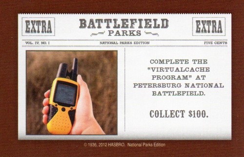 Monopoly 2012 NATIONAL PARKS Edition - Replacement Parts Pieces Cards Deed - Picture 35 of 60