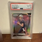2024 Panini Prizm Silver Prizm #329 Drake Maye Rookie Patriots RC PSA 10