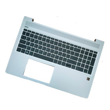 New Palmrest Backlit Keyboard For HP ProBook 450 G6 450 G7 L45090-001 Silver