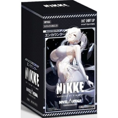 Göttin Des Sieges NIKKE Nivel Arena BT01 Booster Pack Box TCG JAPAN OFFICIAL