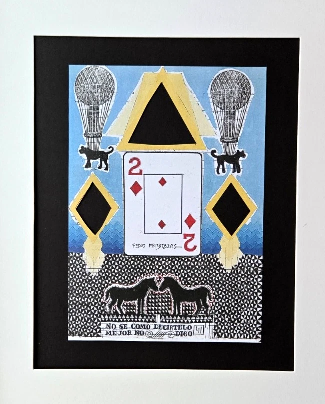 🔥 Pedro Friedeberg – “MEJOR NO DIGO” | Impresión firmada whismical surrealista Foto 2 de 4