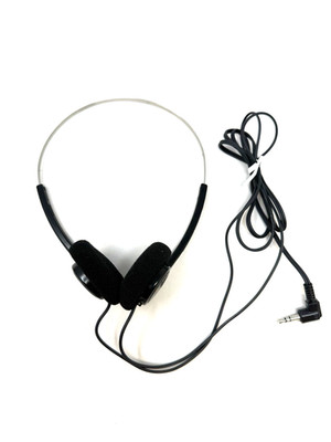 Aiwa HP-M16 Dynamic Headphones Black Retro - Tested Works