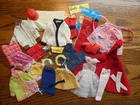 Vtg Barbie Ken Skipper Lot of Usable "Not Quite Perfect" Clothes & Accessories