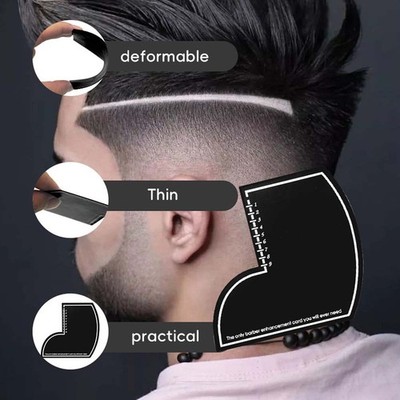 Hair-Styling Accurate Sturdy Compact Professional Hair Styling Enhancement Ruler