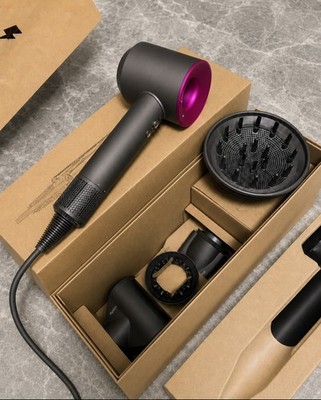 Dyson Supersonic Hair Dryer W/ Attachments *HD08* Pink/Fuchsia