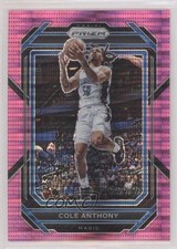 2022-23 Panini Prizm Pink Pulsar Prizm 21/42 Cole Anthony #180 n0c