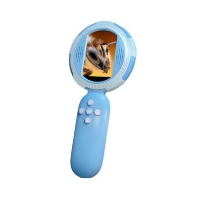 Children Science Microscope with 2 Inch IPS Display and Manual Focus Function