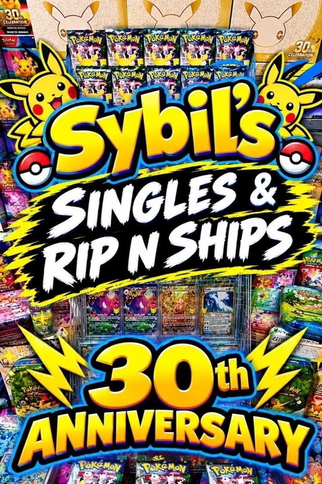 30th Anniversary - Rip N Ships & Energy Breaks - Free ETB Buyers Giveaway