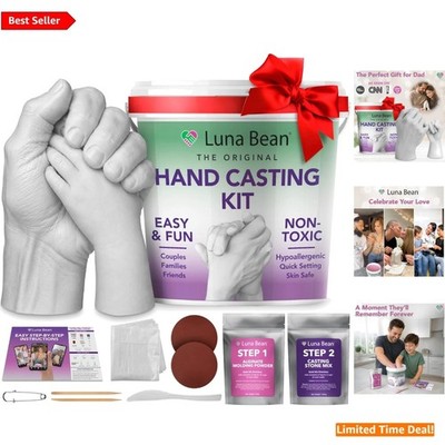 Hand Casting Kit   Unforgettable Gift for Engagements and Weddings