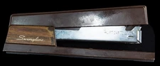 Vintage Swingline Brown Wood Grain Stapler