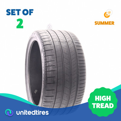 Set of (2) Used 305/30ZR21 Pirelli P Zero PZ4 NA1 100Y - 8/32