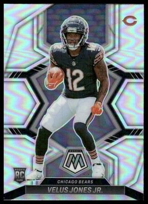 Velus Jones Jr. Rookie RC 2022 Panini Mosaic #337 Silver Chicago Bears