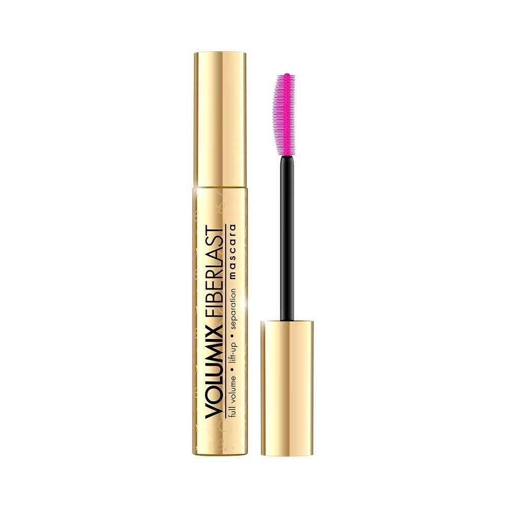 Eveline Cosmetics Volumix Fiberlast Gold Volumising Lash-Separating Mascara 10 Ml - Image 5