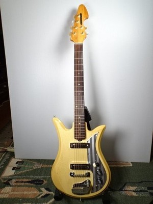 あ*う様 Teisco　SM-2L テスコ　ビザールギター1960年代　チュリッ あ*う様 Teisco SM-2L テスコ ビザールギター1960年代 チュリッ