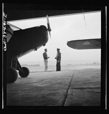 Frederick Maryland Walter Spangenberg Stevens Airport 1943 Flying Lessons
