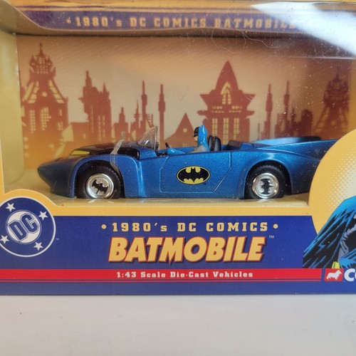 Corgi DC Comic Batman 1:43rd Scale Die Cast 1980’s Batmobile Vehicle BMBV1 - Bild 15 von 15