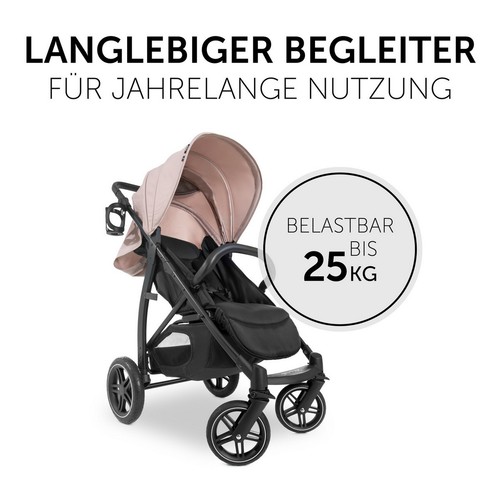 Hauck Buggy Rapid 4D Dusty Rose TOP - Bild 8 von 10