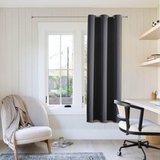 Grommet Blackout Curtains for Bedroom - Thermal Insulated Room Darkening