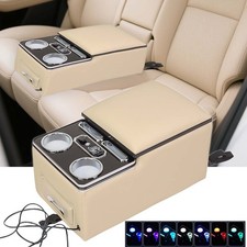 Cartruck Center Console Organizer With Cup Phone Holder Floor Cab Back Bench