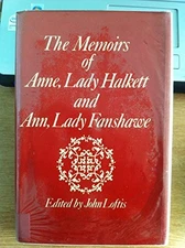 The Memoirs by Fanshawe, Lady Ann Hardback Book The Fast Free Shipping