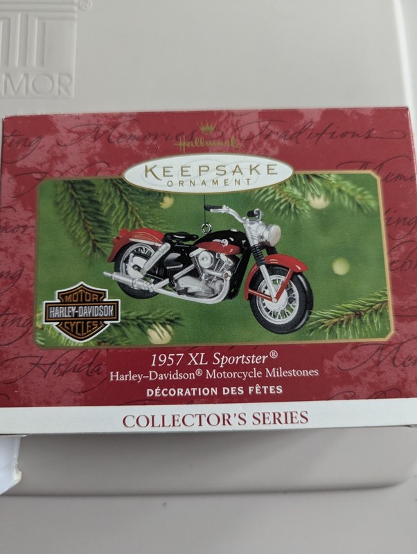 Hallmark Keepsake 1957 XL Sportster Harley Davidson -2001