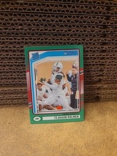 2024 PANINI DONRUSS FOOTBALL #384 TEJHAUN PALMER GREEN PRESS PROOF RATED ROOKIE