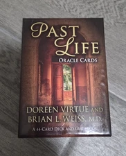 Past Life Oracle Cards with Guidebook, 44 Tarot Deck with E-Guidebook, Pocket Ed