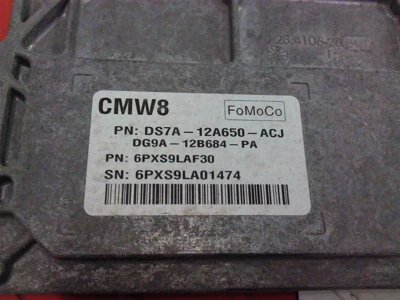 Ford Fusion 2013 motor ECM módulo de control electrónico 2,5 L Foto 2 de 4