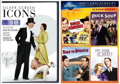   Classic Comedy & Mystery: 8-Film DVD Bundle   Universal + Thin Man Sets!  