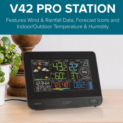 Professional Smart Wi-Fi Weather Station with Remote Monitoring (400 Foot Ran... - Picture 2 of 7