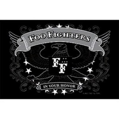 Foo Fighters - Sticker - Eagle Honor Logo [4.5 x 3 inches] - Licensed New