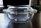 Vintage PYREX 1 Quart Casserole Dish w/Handles #022 & Lid #682-C