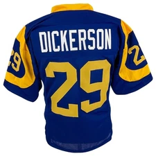 Eric Dickerson Jersey Royal Blue Los Angeles | Unisex Adult Sizes S-5XL Unsigned