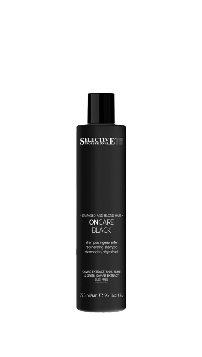 Selective Professional OnCare Black Shampoo 275ml NEW shampoo rigenerante biondi