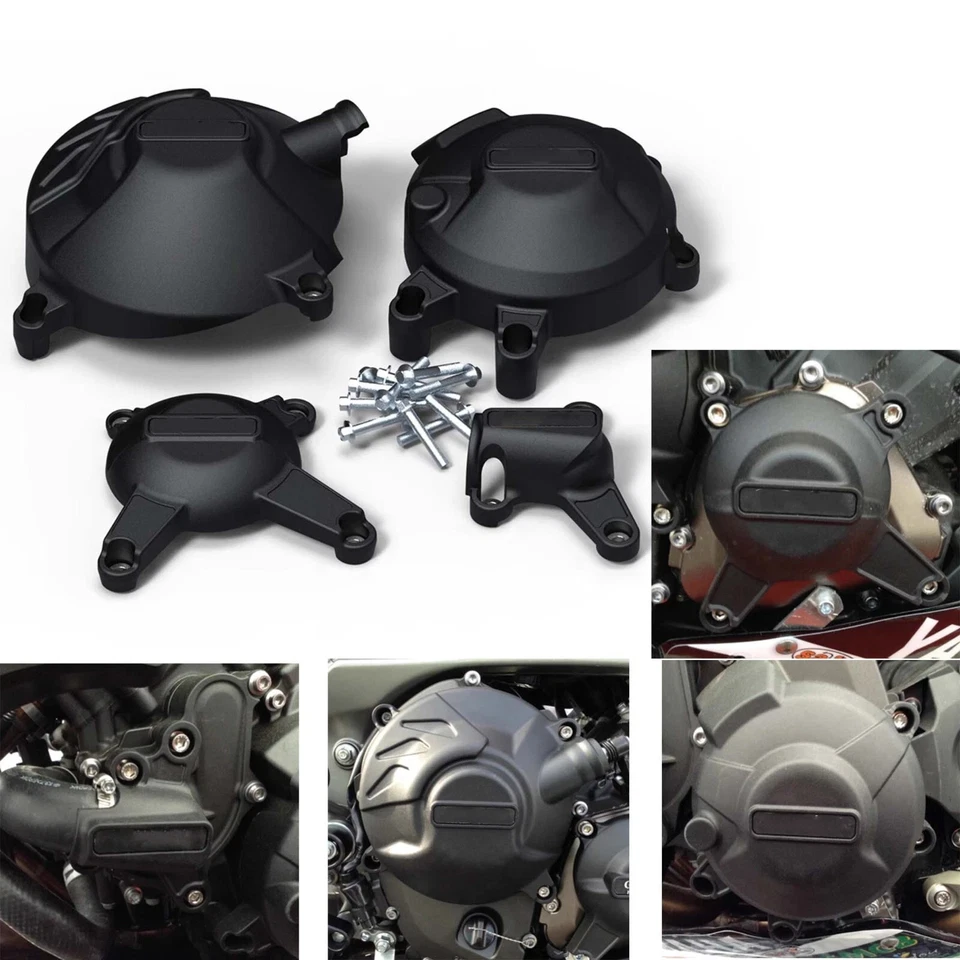 Protector de cubierta de motor para Yamaha MT-09 FZ-09 2014-2020 XSR900 2015-2021 Foto 3 de 4